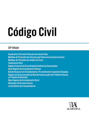 cover image of Código Civil--Bolso--26ª Edição